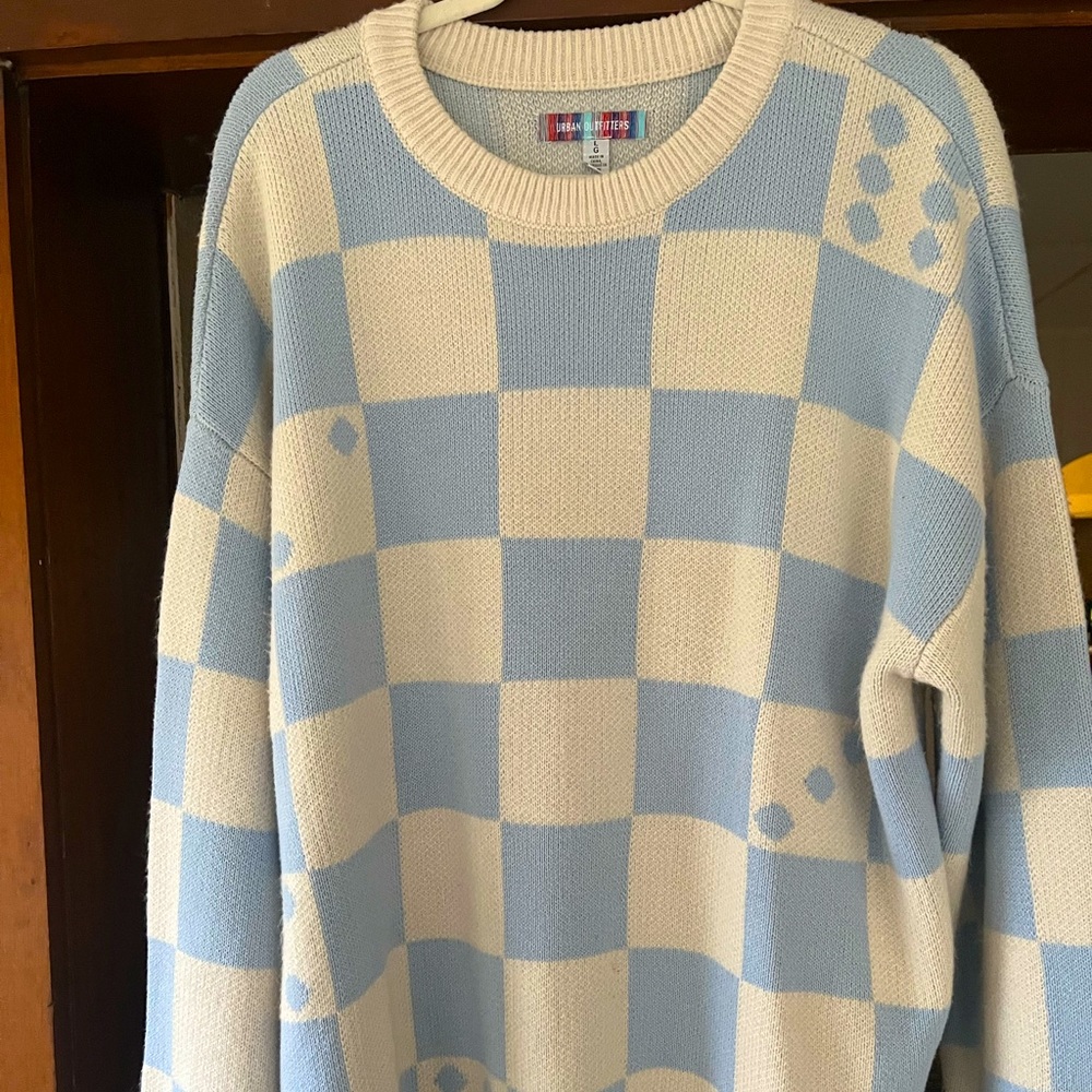Urban Outfitters Checkered Sweater